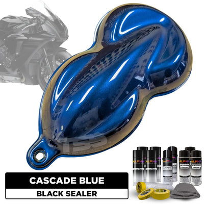 Cascade Blue Motorcycle Paint Kit