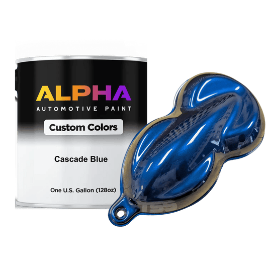Cascade Blue Paint Basecoat