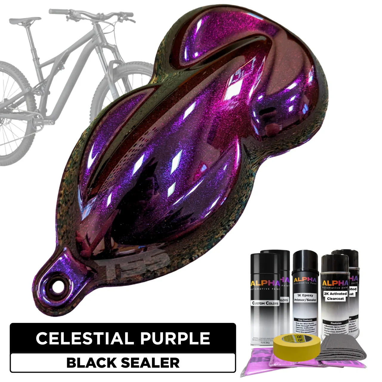 Berial Autoflex Automotive Paint Custom | Can Spray Purple Celestial mod品 purple ベース