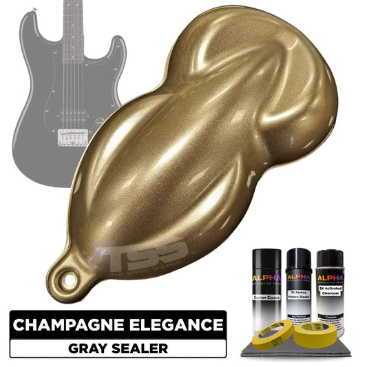 Champagne Elegance Guitar Paint Kit
