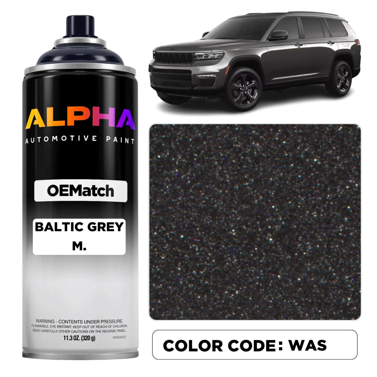 CHRY BALTIC GREY M. WAS / PAS | OEMatch Spray Can