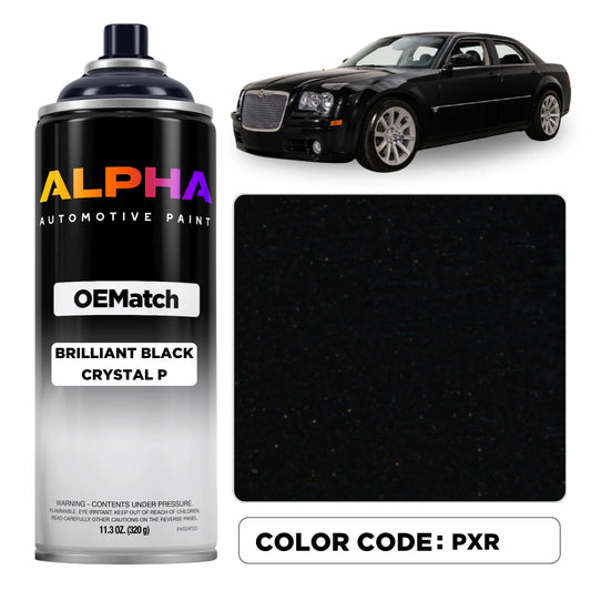 Chrysler Brilliant Black Crystal Pearl PXR / AXR | OEMatch Spray Can