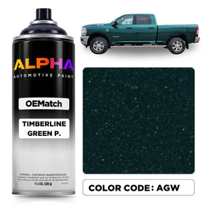 Chrysler Timberline Green Pearl AGW | OEMatch Spray Can