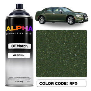 CHRYSLER USA GREEN M. RFQ | OEMatch Spray Can