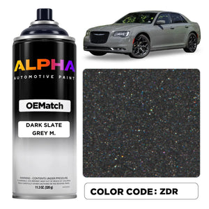 CHRYSLER USA DARK SLATE GREY M. ZDR | OEMatch Spray Can