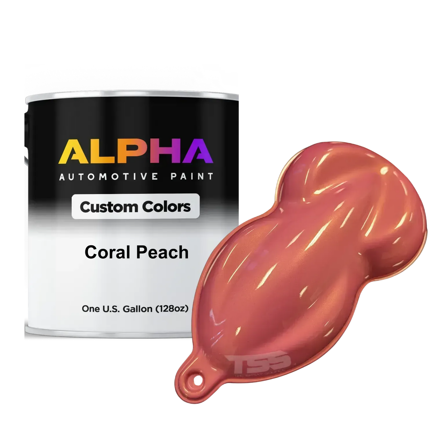 Coral Peach Paint Basecoat