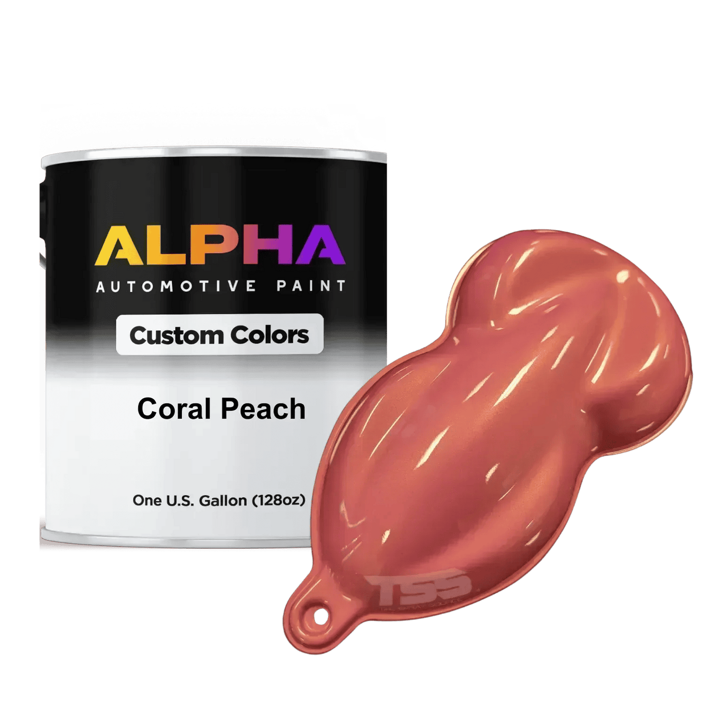 Coral Peach Paint Basecoat