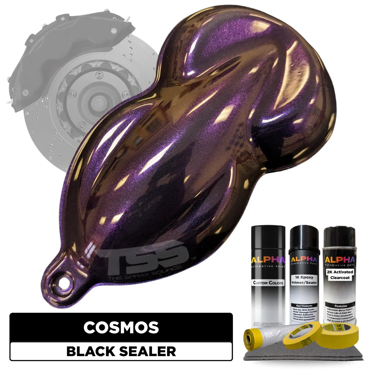 Cosmos Brake Caliper Paint Kit