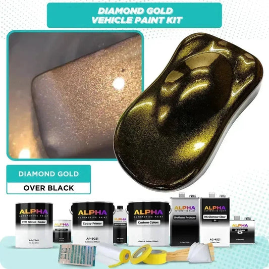 Diamond Gold Vehicle Paint Kit