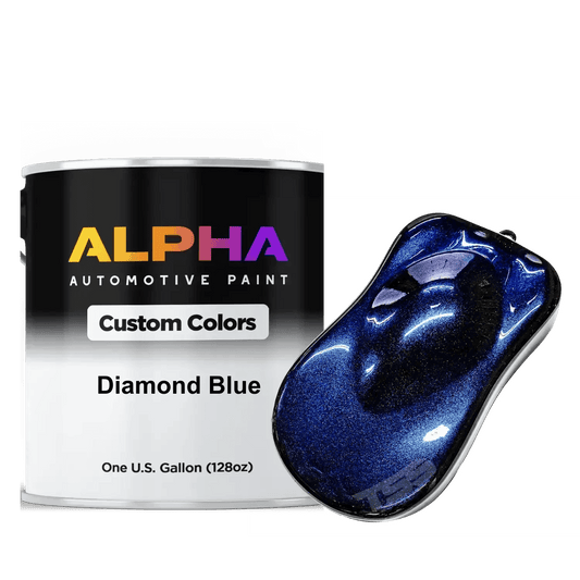 Diamond Blue Paint Basecoat Midcoat