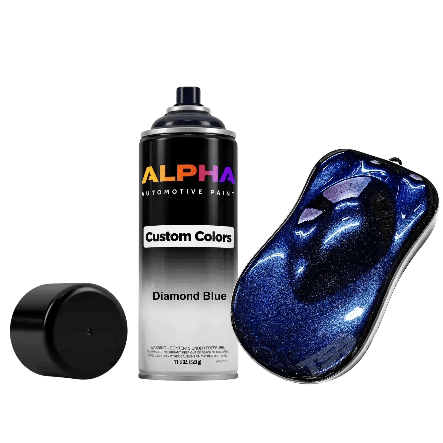 Diamond Blue Spray Can Midcoat