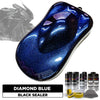 Diamond Blue Motorcycle Paint Kit