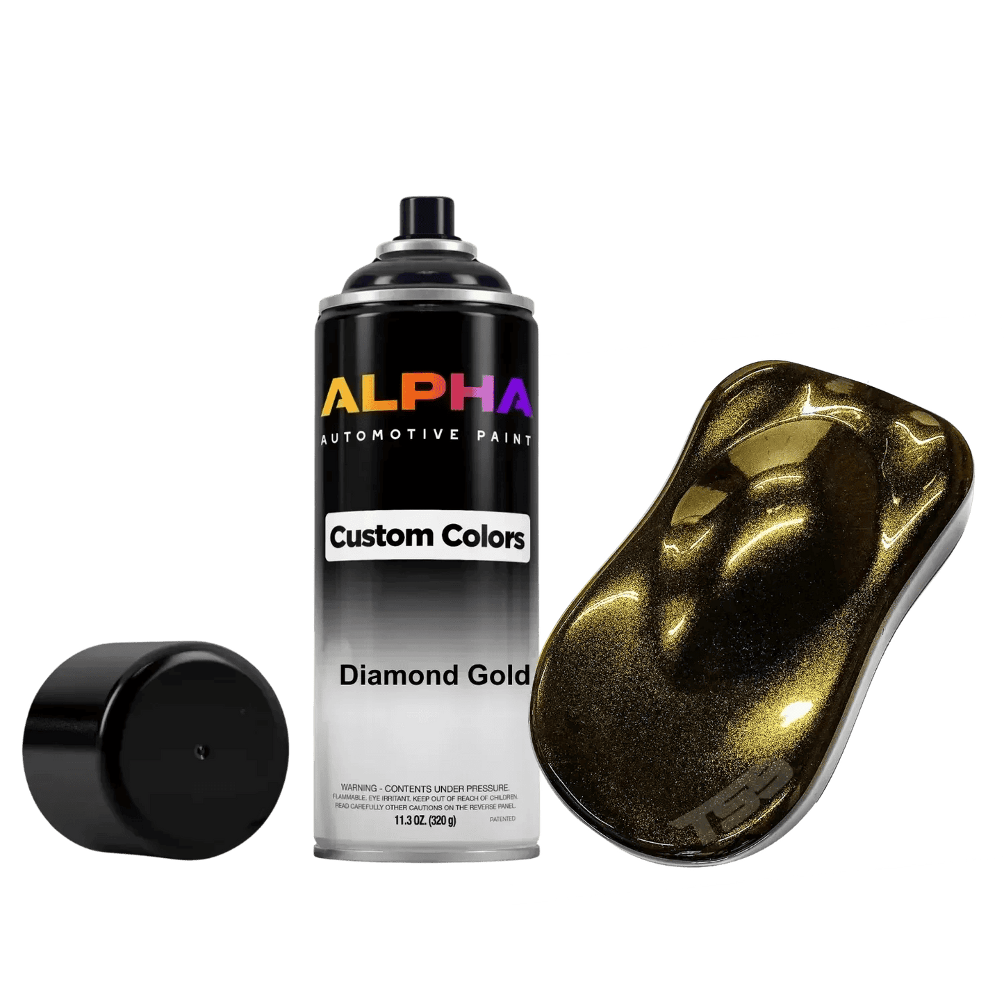 Diamond Gold Spray Can Midcoat