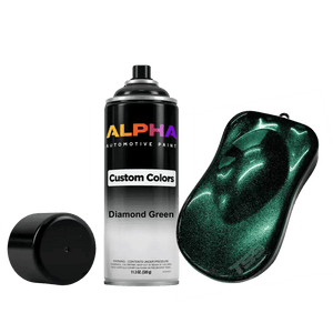 Diamond Green Spray Can Midcoat