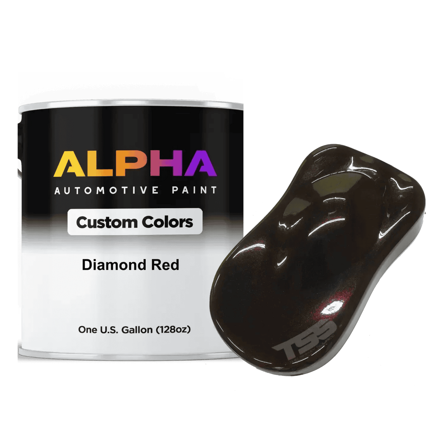 Diamond Red Paint Basecoat Midcoat