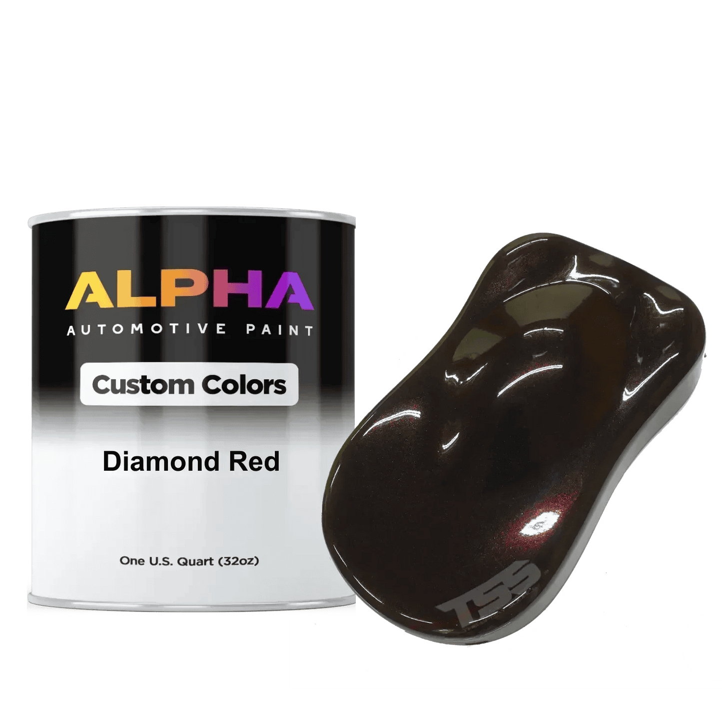 Diamond Red Paint Basecoat Midcoat