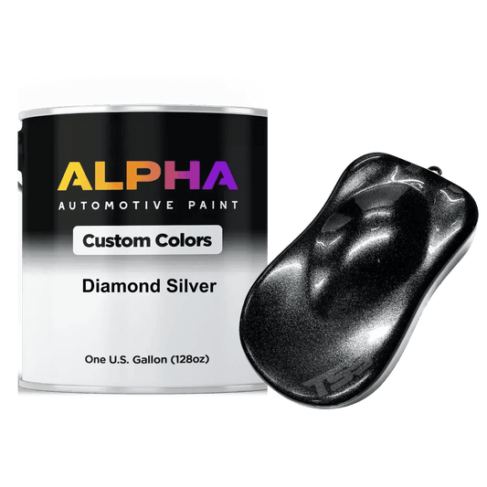 Diamond Silver Paint Basecoat Midcoat