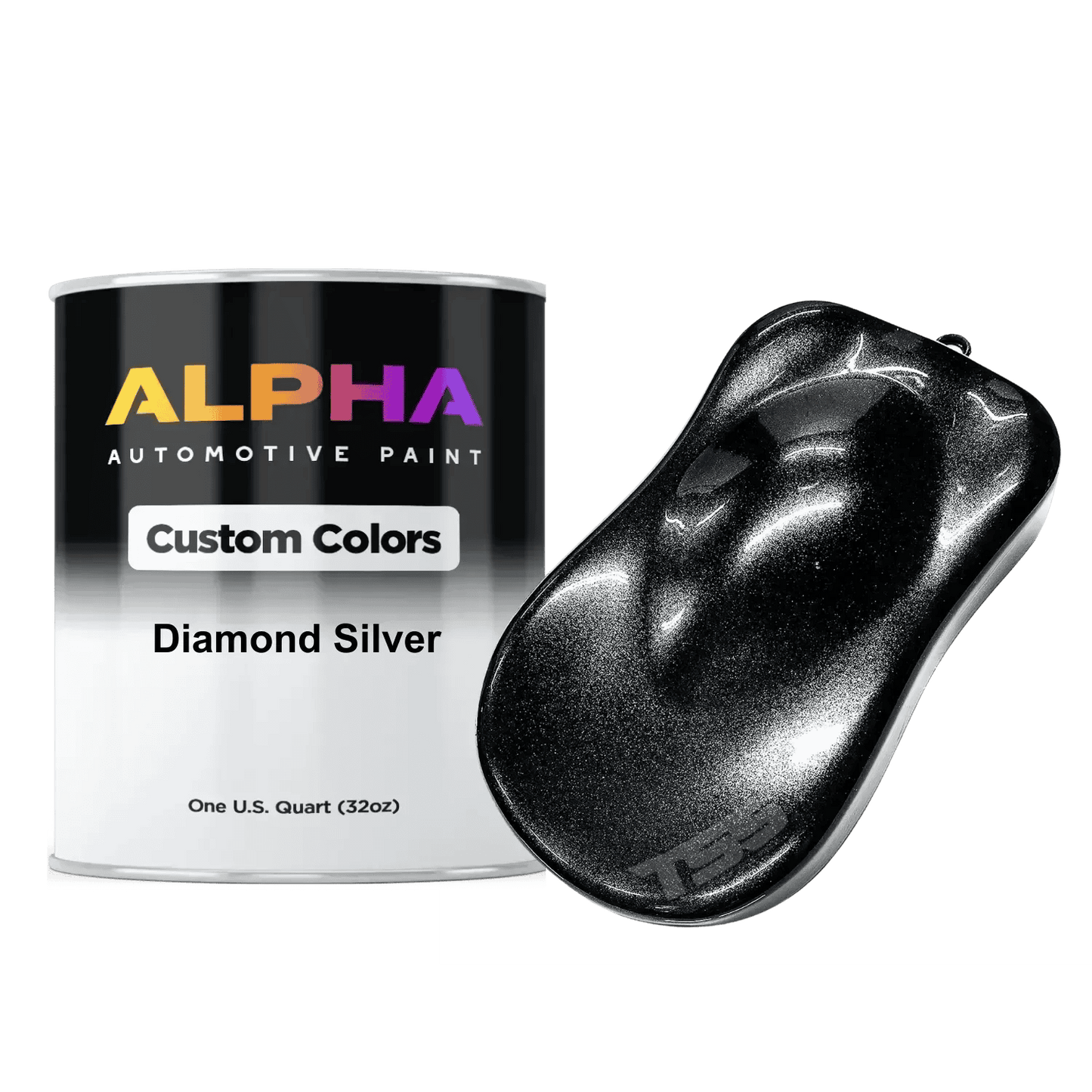 Diamond Silver Paint Basecoat Midcoat