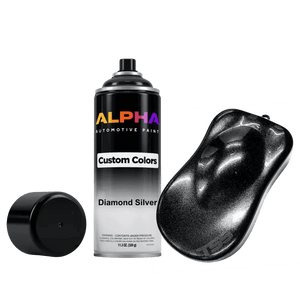 Diamond Silver Spray Can Midcoat