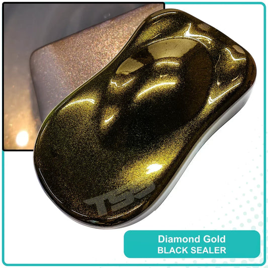 Diamond Gold Paint Basecoat Midcoat automotive basecoat paint by Alpha Automotive Paint