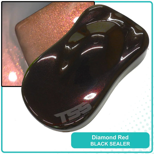 Diamond Red Paint Basecoat Midcoat automotive basecoat paint by Alpha Automotive Paint