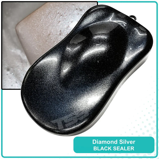 Diamond Silver Paint Basecoat Midcoat automotive basecoat paint by Alpha Automotive Paint