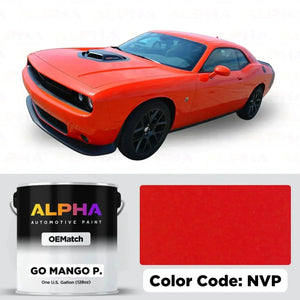 Dodge Go Mango Pearl PVP / NVP | OEMatch Basecoat