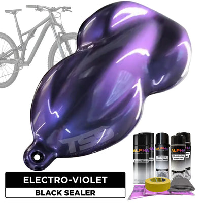 Electro-Violet Bike Paint Kit