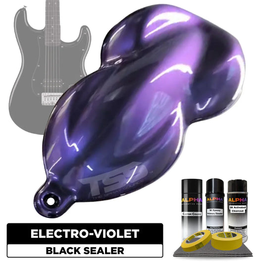 Electro-Violet Guitar Paint Kit