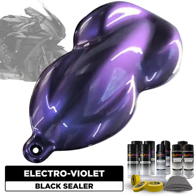 Electro-Violet Motorcycle Paint Kit