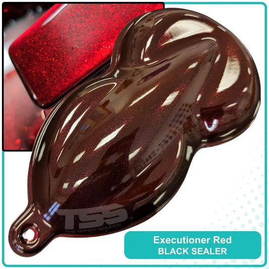 Executioner Red Paint Basecoat - automotive basecoat paint by Alpha Automotive Paint