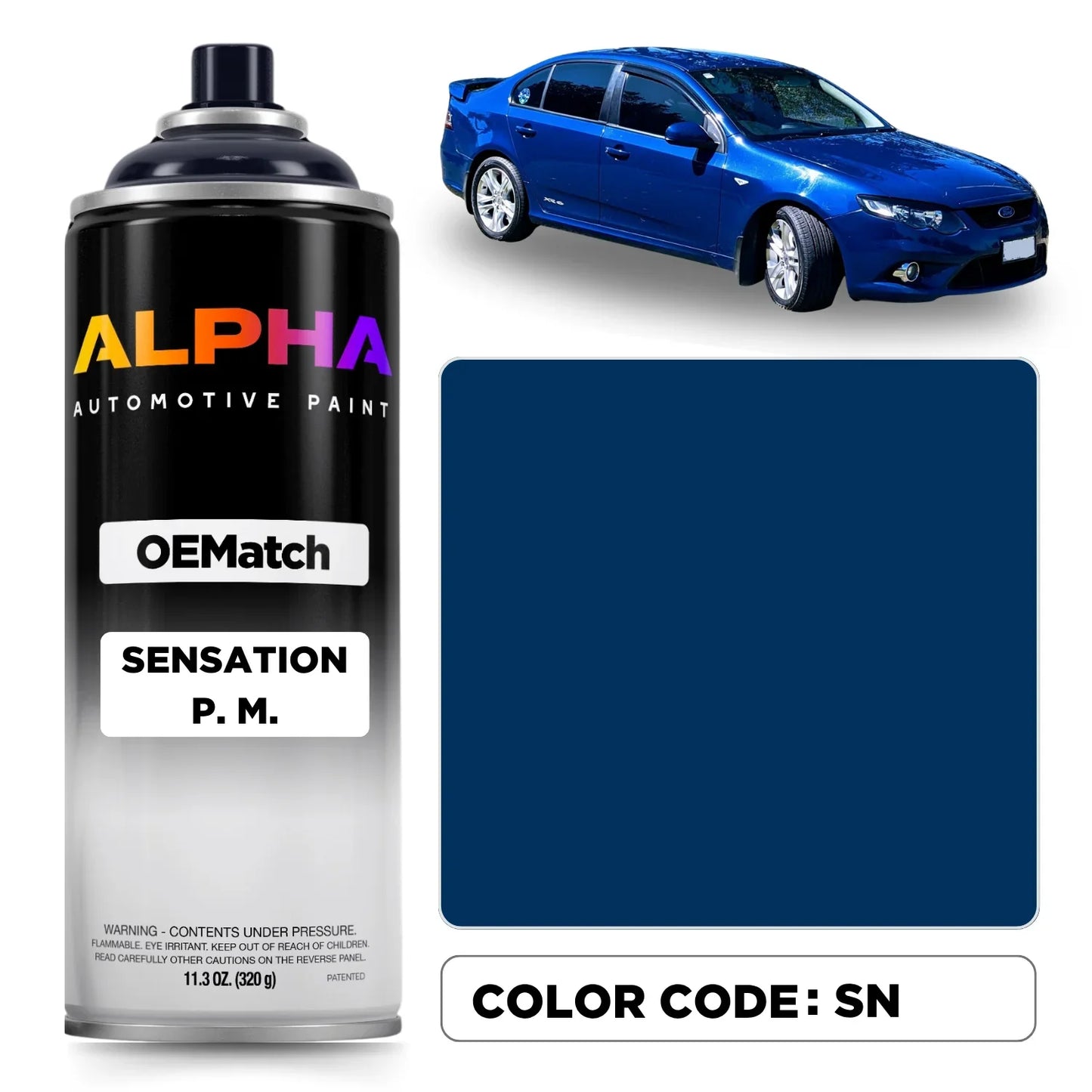 FORD AUSTRALIA SENSATION P. M. SN | OEMatch Spray Can