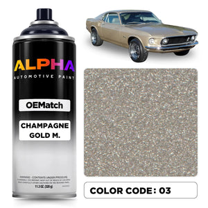 FORD CHAMPAGNE GOLD M. 03 / 294 | OEMatch Spray Can