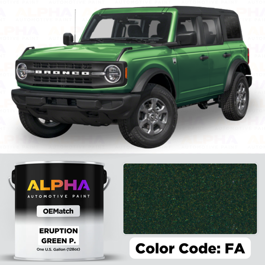 Ford Eruption Green Pearl FA | OEMatch Basecoat