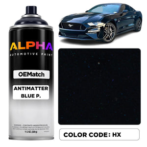 Ford Antimatter Blue Pearl HX / 1BXEWHA | OEMatch Spray Can