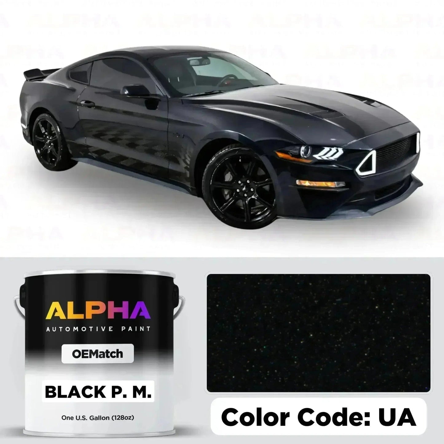 Ford Black Pearl Metallic UA | OEMatch Basecoat