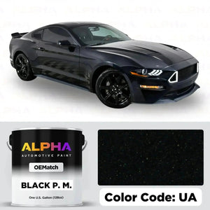Ford Black Pearl Metallic UA | OEMatch Basecoat