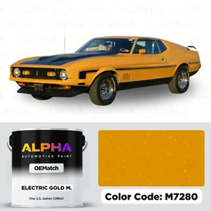 Ford Electric Gold Metallic M7280 | OEMatch Basecoat