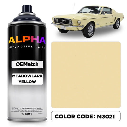 Ford Meadowlark Yellow M3021 | OEMatch Spray Can