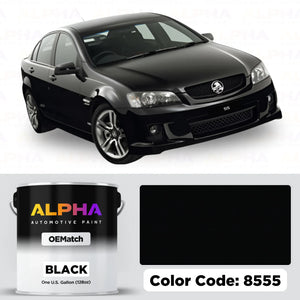 GM Holden (AUS) Black 8555 / 41-8555 | OEMatch Basecoat