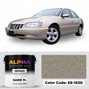 GM Sand Metallic 68-165D | OEMatch Basecoat