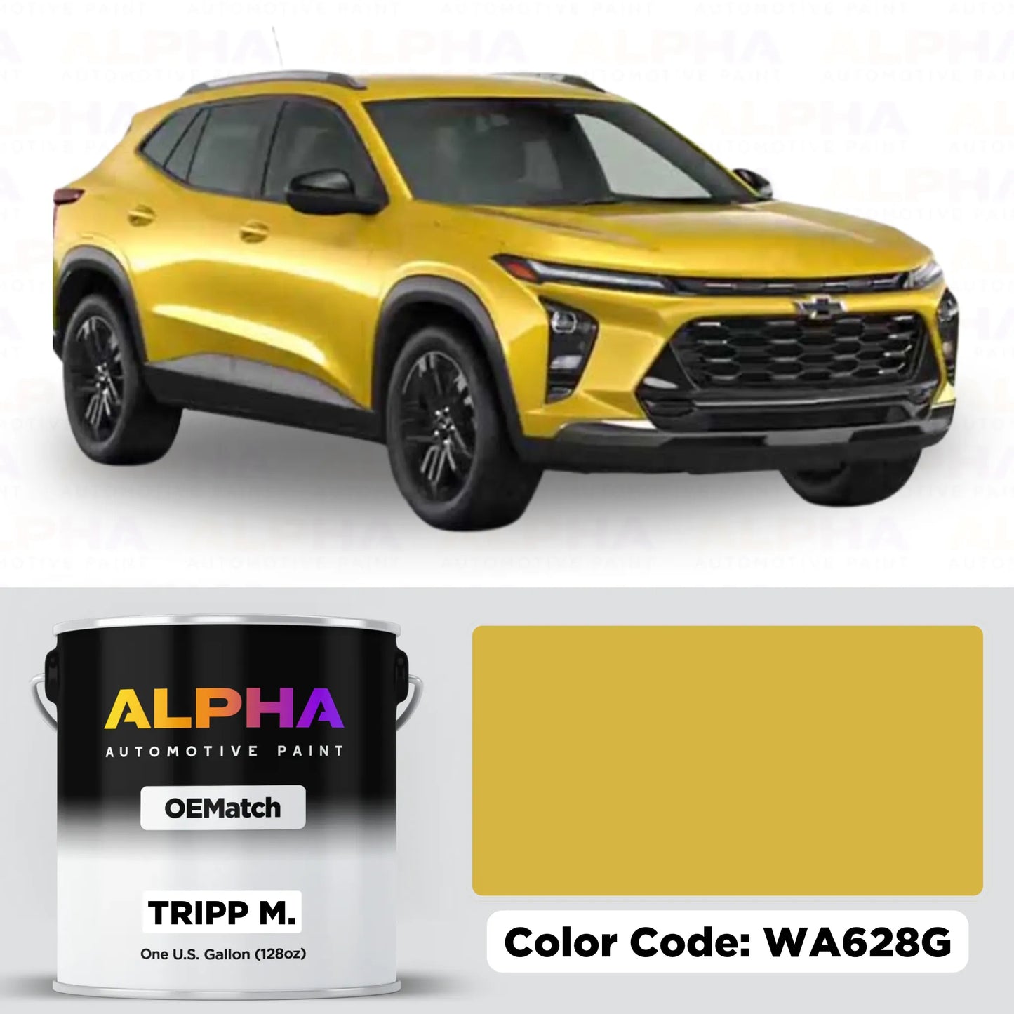 GM Tripp Metallic WA628G | OEMatch Basecoat