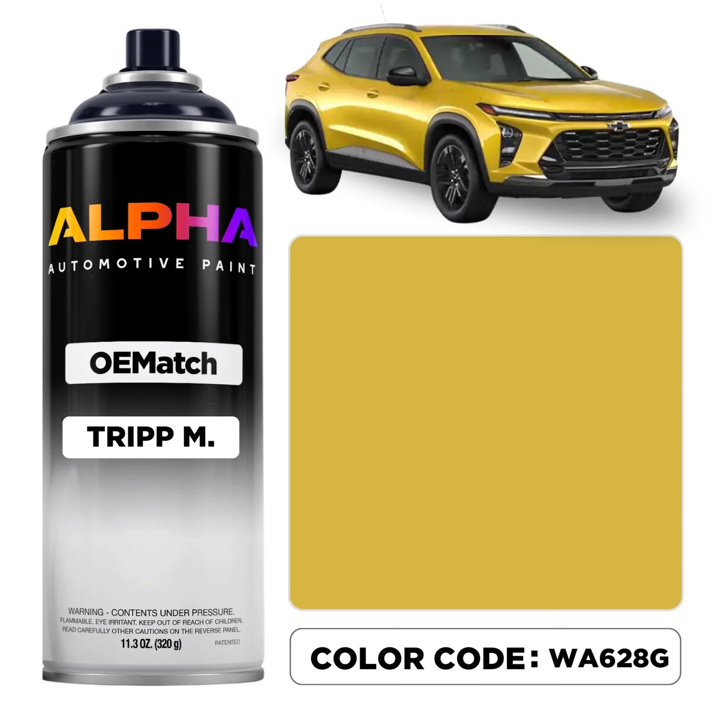 GM Tripp Metallic WA628G | OEMatch Spray Can