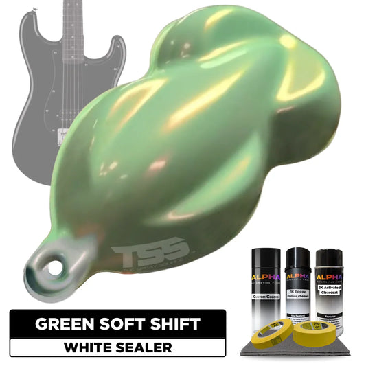 Green Soft Shift Guitar Paint Kit