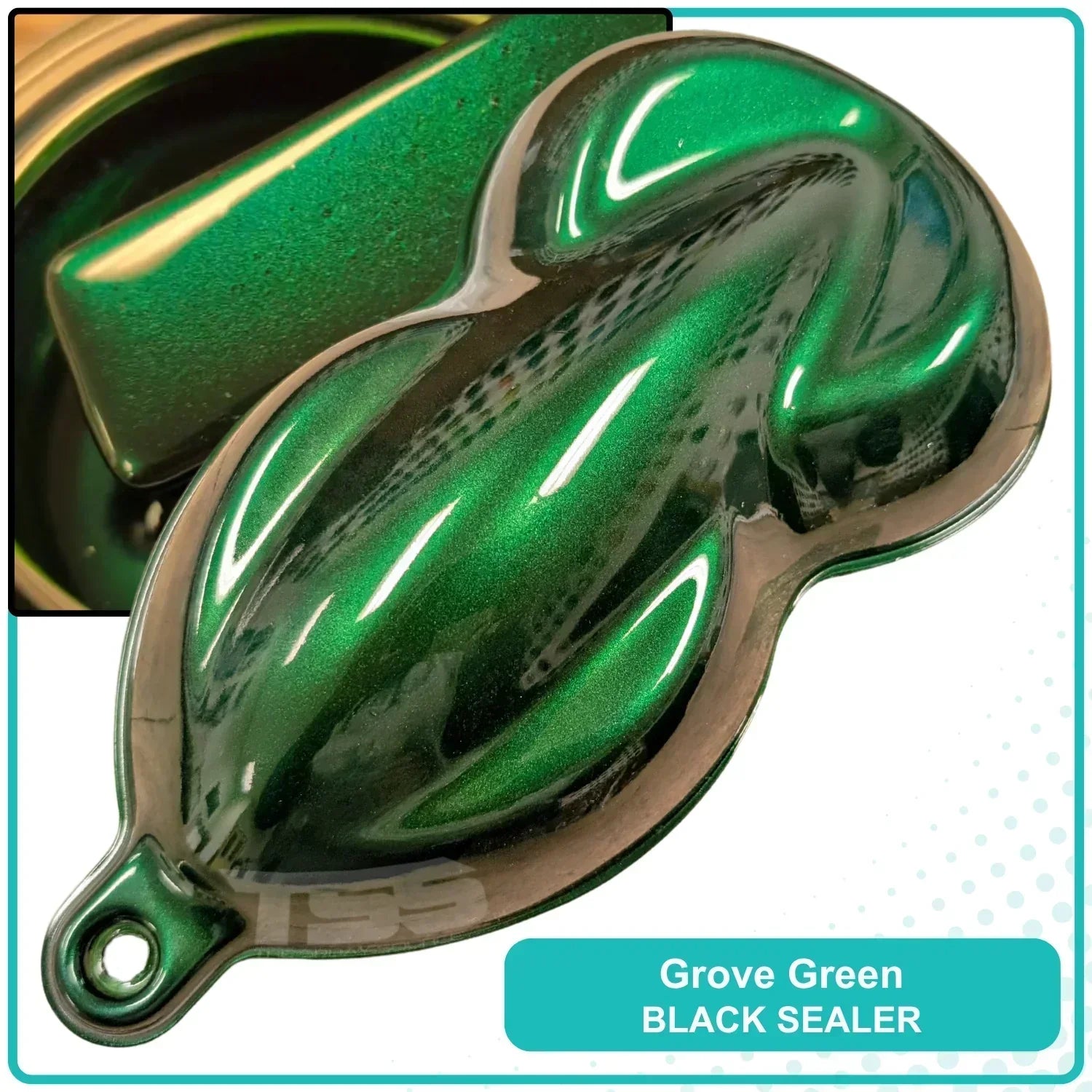ザミオクルカス　エメラルドグリーン Grove Green Basecoat | Automotive Custom Color – The Spray Source
