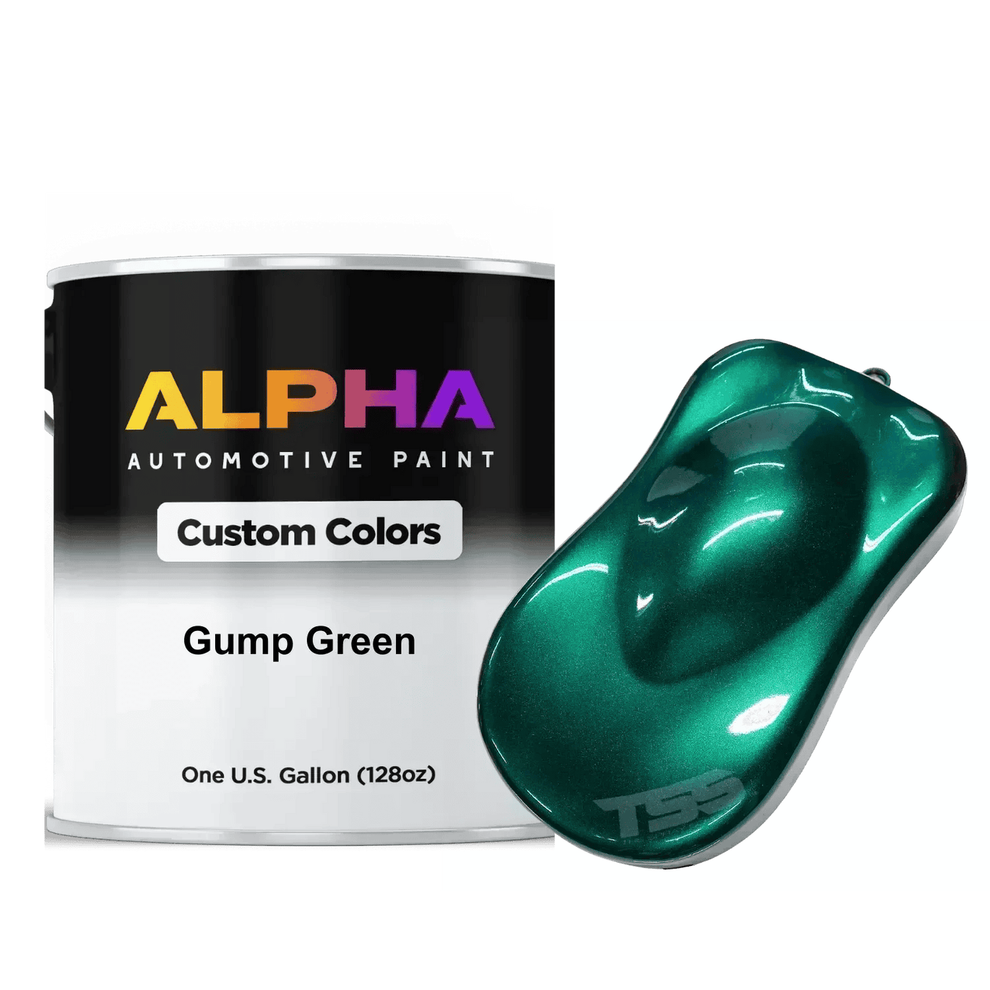 Gump Green Paint Basecoat Midcoat