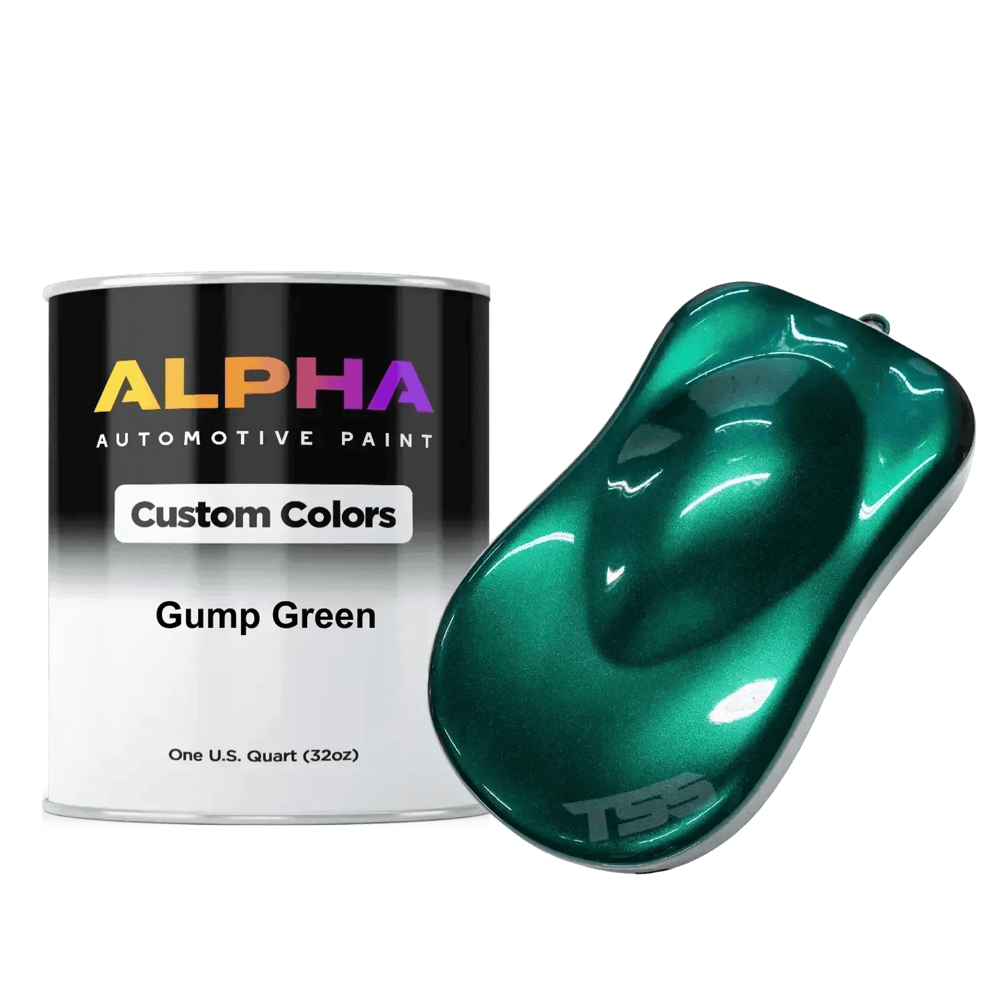 Gump Green Paint Basecoat Midcoat