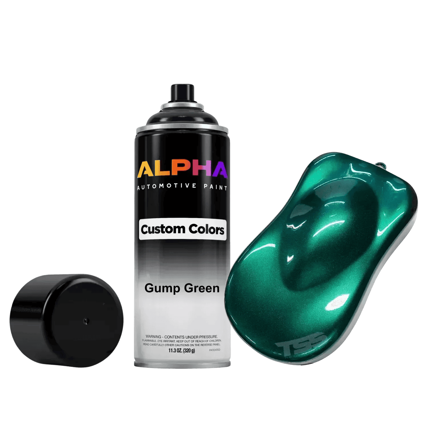 Gump Green Spray Can Midcoat