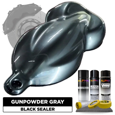 Gunpowder Gray Brake Caliper Paint Kit
