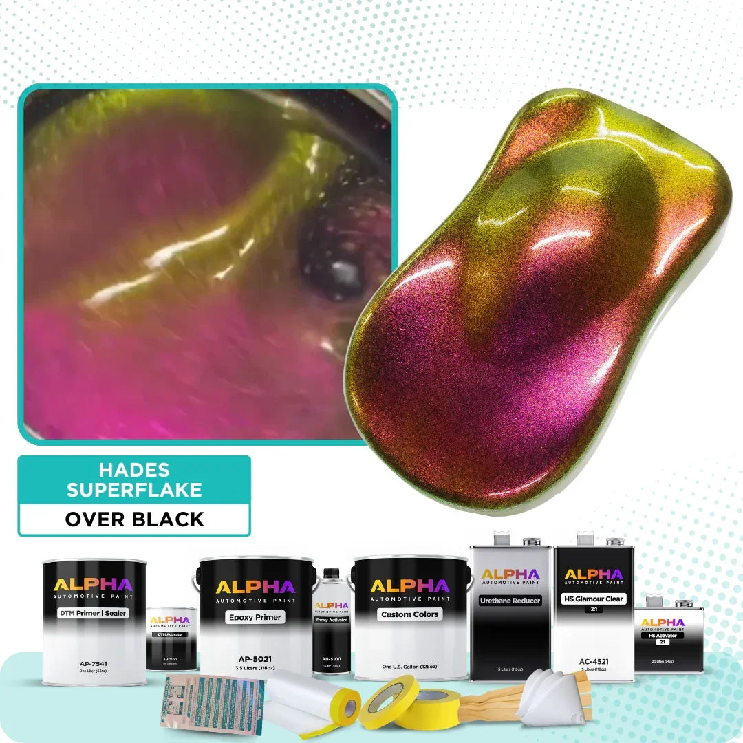 Hades SuperFlake Vehicle Paint Kit – The Spray Source